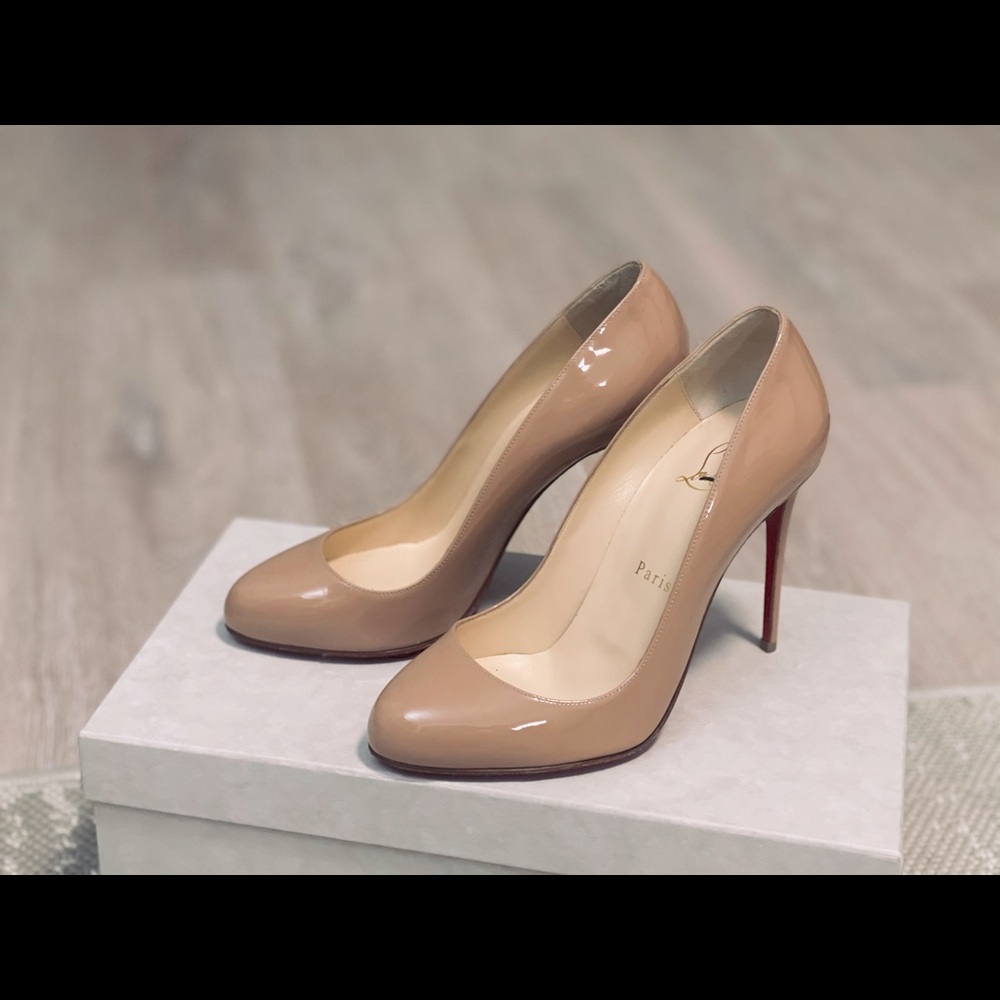 Christian Louboutin Simple Patent Leather Pumps 37